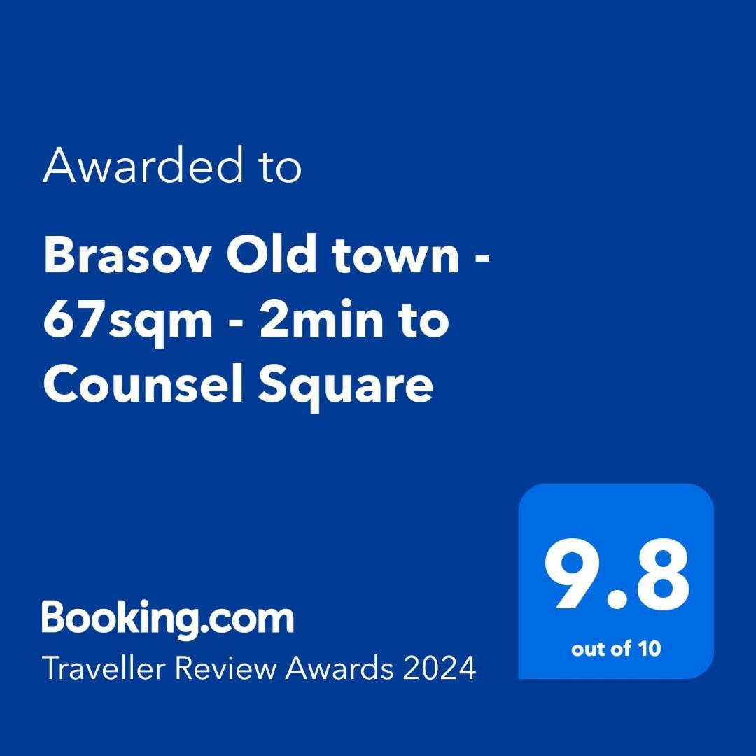Brasov Centrul Vechi - 67Sqm - 2Min To Counsel Square Braşov Exterior foto